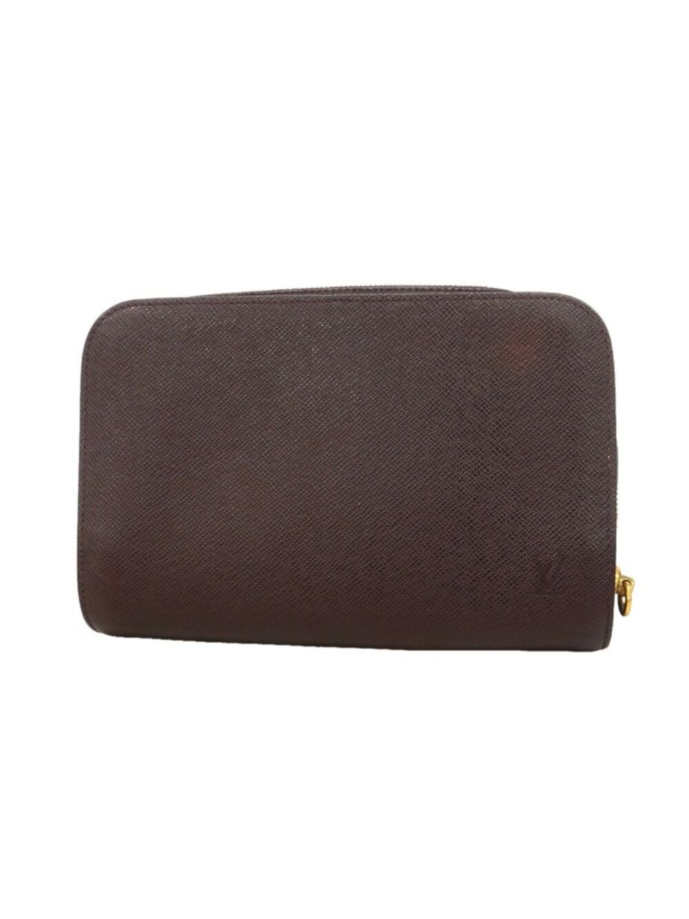 Louis Vuitton Clutch Taiga Baikal Acajou